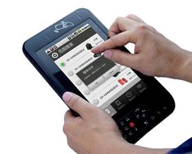 Industrial UHF Android Tablet Reader DL790_1